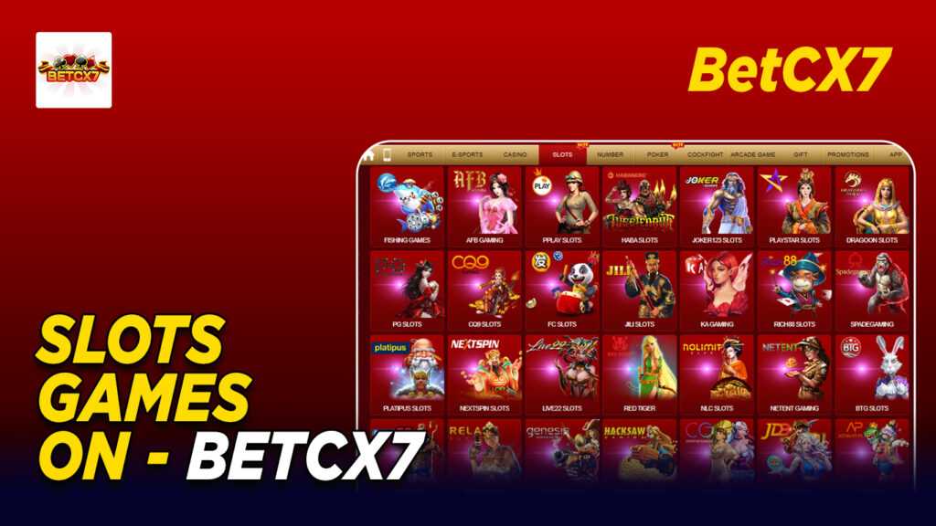 Popular Slot Games on BetCX7