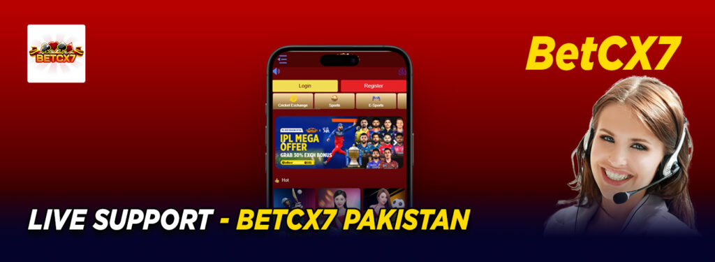 Reliable Customer Support - BetCX7 Pakistan